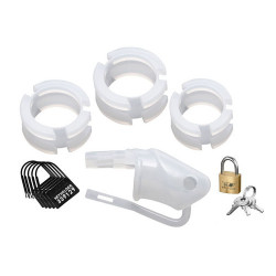 Generique Cage de chasteté Silicone Clear